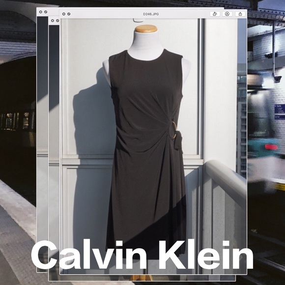 Calvin Klein Dresses & Skirts - EUC Calvin Klein Little Black Dress Size 4